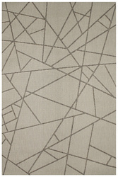 Zewnętrzny Dywan Sznurkowy Jeans 19217/P19 Geometryczny