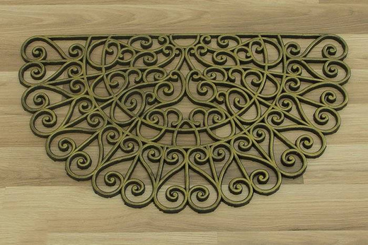 Antypoślizgowa wycieraczka Iron Mat Gold 3 półokrągła