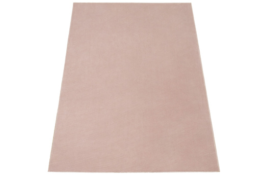Dywan Plush Rosa Antypoślizgowy Pudrowy Róż Rabbit