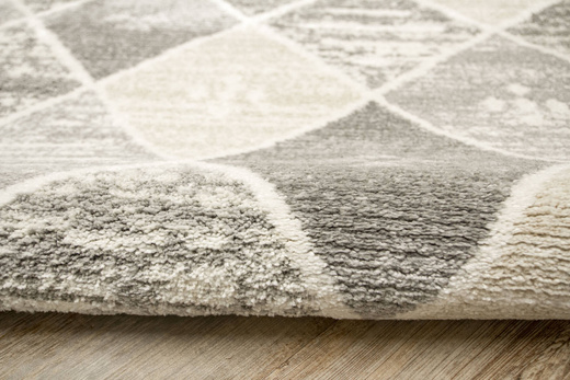 Dywan Loris G179B cream/beige Szary Beż Romby