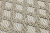 Dywan Milano 027 vizon/beige Beż Krem Romby Frędzelki