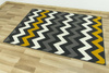 Dywan Luna 503369/89925 musztardowy zygzak 