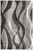 Dywan Amelia B178B grey/d.grey Szary Czarny Wstęgi Fale 