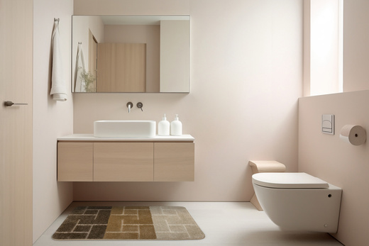 Dywanik Łazienkowy Teramo Beige Beż Brąz