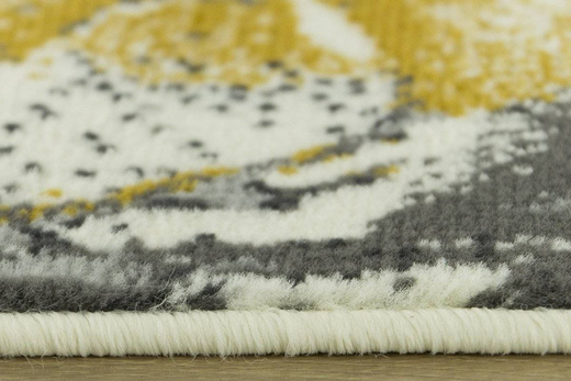 Dywan LUNA 503980/89935 mustard kwiaty