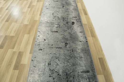 Antypoślizgowy Chodnik Marl 19 Szary Marmur Beton szerokosć 80 cm