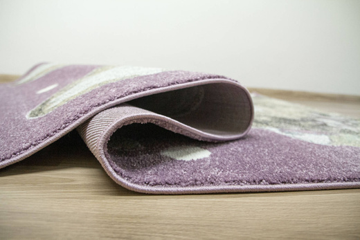 Dywan Dziecięcy Lima G755A lila/yellow Fiolet Zajączek