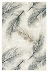 Dywan Oriental 4467 bone/oil green Butelkowa Zieleń Krem Piórka