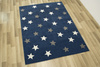 Dywan Emily Kids 5767A d.gri/d.blue Gwiazdki Granatowe