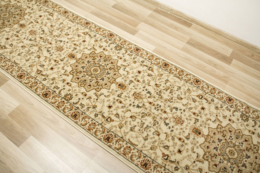 Chodnik Super Rose D373A cream/cream Krem Beż Ornament szerokość 100 cm