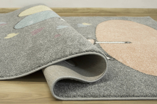 Dywan Dziecięcy Lima 9393B l.grey/rose Baletnica Dziewczynka Róż Szary