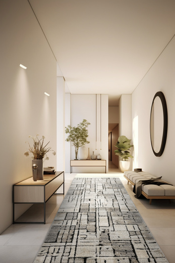 Chodnik Matara P157A l.grey/sp.antra szerokość 70 cm