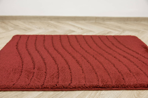 Dywanik Łazienkowy Antypoślizgowy Sara Carmine Fale
