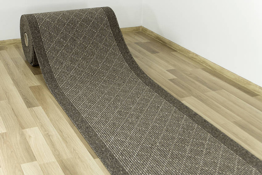 Antypoślizgowy Chodnik sznurkowy Boulevard 9218 brąz szerokość 80 cm