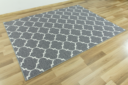 Dywan Clover 19 jasny szary koniczyna marokańska