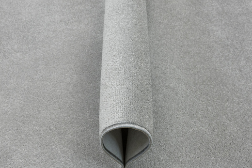 Wykładzina Galaxy 72 Srebrzysty Szary na filcu szerokość 4 m