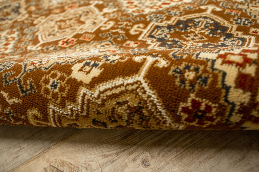 Dywan Ornamentowy Agnella Standard Ines Jasny Brąz