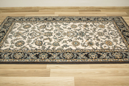 Wełniany Dywan Isfahan Anafi Granat