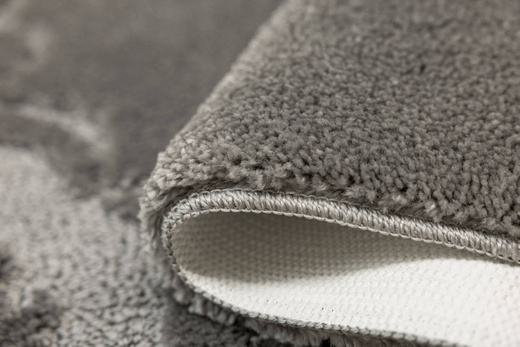 Dywanik Łazienkowy Antypoślizgowy Marika Grey Szary Kwiaty