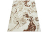 Dywan Bosa K421A cream/somon Kremowy Miedziany Marmur