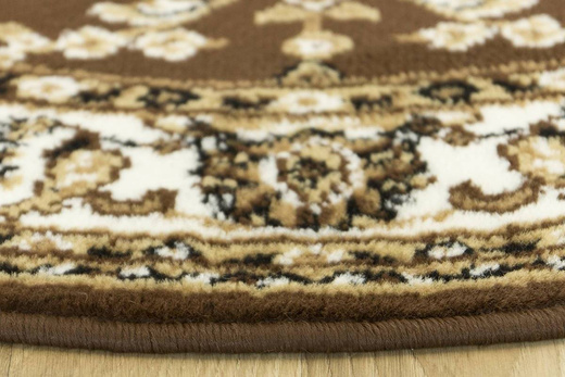 Okrągły Dywan Aladin 510101/50911 brown
