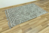 Dywan Berber 6846 l.grey 3D z frędzlami