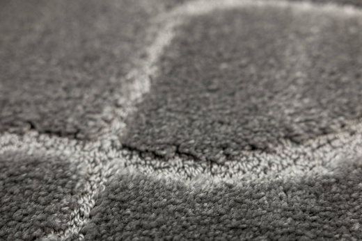 Dywanik Łazienkowy Antypoślizgowy Ivona Szary Linie