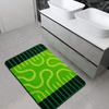 Dywanik Łazienkowy Ronda Green Zielony 