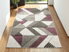 Dywan Amelia A632A grey/purple Szary Fiolet Linie Paski Kreski