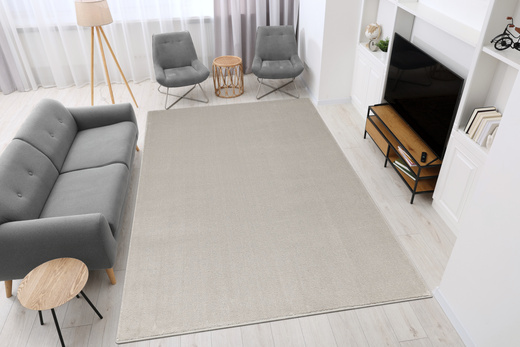 Dywan Violin 72 Lśniący Szary Srebrny