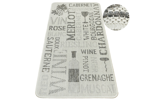 Antypoślizgowy Dywan FLEX 19118/P19 Krem Brąz