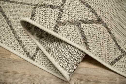 Zewnętrzny Dywan Sznurkowy Jeans 19217/P19 Geometryczny