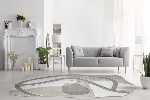 Dywan Selenne GS002A Cream/Beige Krem Beż Szary Geometria Ksztalt