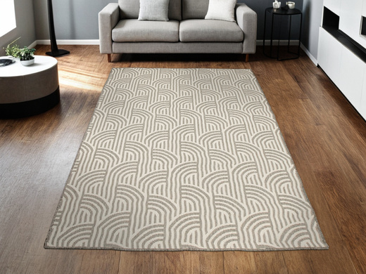 Dywan Dwustronny Sznurkowy Brussels 205725/10010 Silver Linie Outdoor