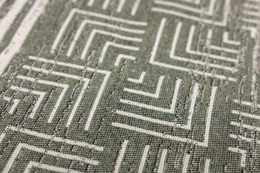 Dwustronny Dywanik Chodniczek Orient 40x70 1 Green Zieleń Krem