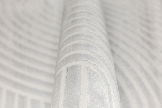 Dywan Nantes NT130G Grey/Grey Szary Pasy Geometria