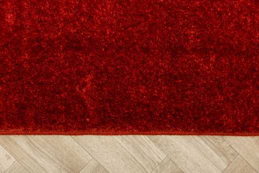 Dywan Shaggy Antypoślizgowy Malmo Czerwony