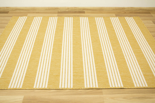 Dywan Dwustronny Sznurkowy Brussels 205617/10710 ochre musztardowy Outdoor