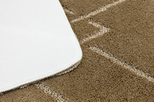 Dywanik Łazienkowy Antypoślizgowy Moreno Beige Beż Romby