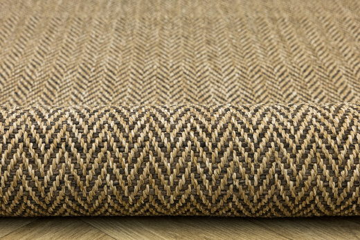 Dywan Sznurkowy Ella ST033A antracite/ant Beż Antracyt Jodełka Outdoor