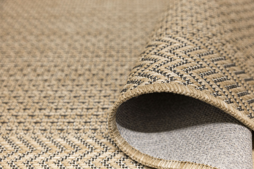 Antypoślizgowy Chodnik Sznurkowy Flex19242/P01 Beż szerokość 100 cm