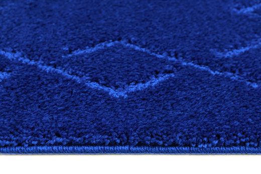 Dywanik Łazienkowy Antypoślizgowy Moreno Blue Niebieski Romby
