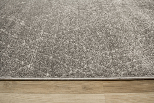 Chodnik Loris G250A D.Grey Szary Krem Przecierane Linie szerokość 80 cm