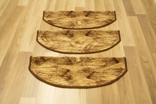 Nakładki półokrągłe Brush 17 Brąz