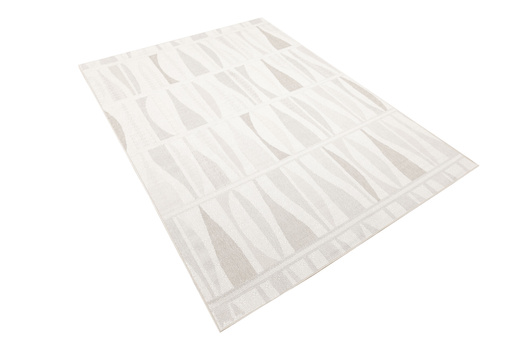 Dywan Sznurkowy Haga 04726A l.grey/cream Krem Beż Szary Fale Outdoor