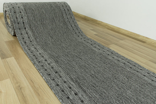 Antypoślizgowy Chodnik Scandigel 204/DM9 szary szerokość 100 cm