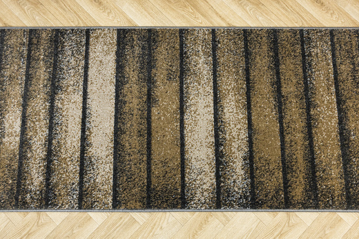 Chodnik Rainbow 11196/BG2 deski beż szary szerokość 80 cm