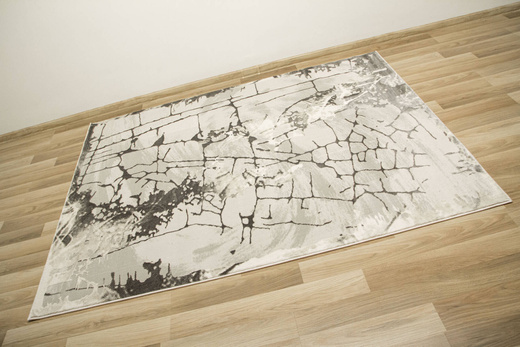 Dywan Garda P037A Gray Szary Krem Beton Tynk