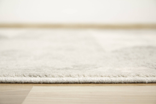 Wełniany Dywan Isfahan-M Fris Popielaty Wełna Geometryczny