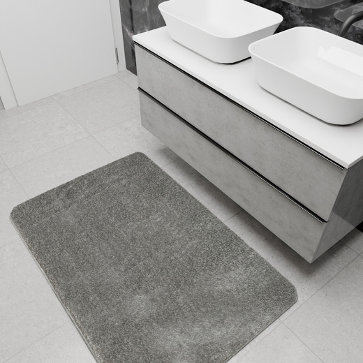 Dywanik Łazienkowy Antypoślizgowy Malmo Szary